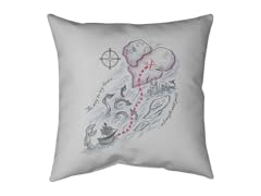 Way to My Heart Medium Double Sided Pillow