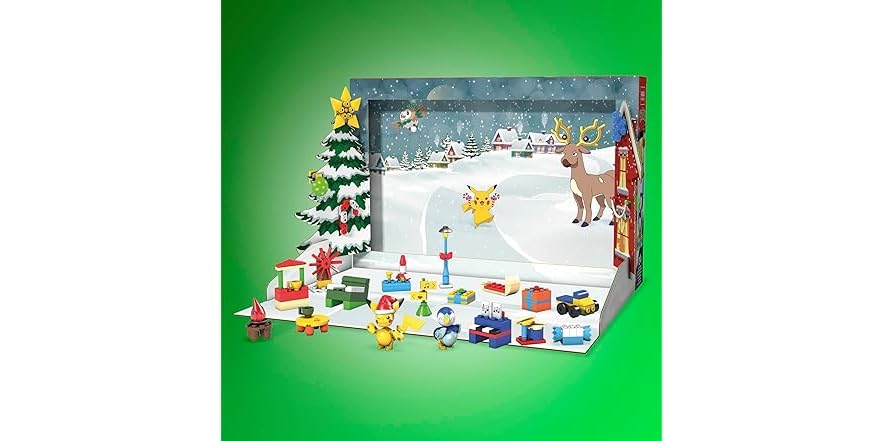 Pokemon Building Scale MEGA Pokémon Building Toys Set