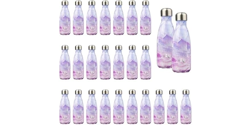 Konokyo 24 Pack 12 oz Insulated Water Bottle