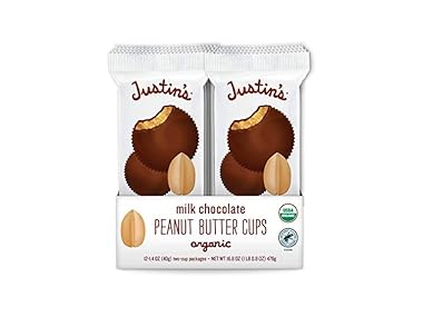 $17.99, Was $29.88, 39% Off! Justins Organic Milk Choc PB Cups 12pk dealfomo