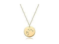 MEVECCO Aquarius Zodiac Necklace