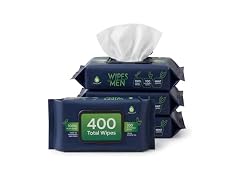 Pursonic Mens Soft Mint Flushable Wipes