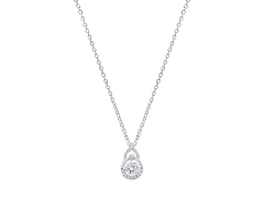 Moissanite Diamond Infinity Necklace