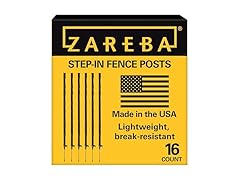 Zareba A-48B 4-Foot Step-in Electric Fence Posts