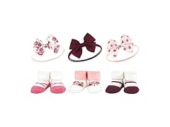Hudson Baby (6 Count (Pack of 1)) Headband Socks