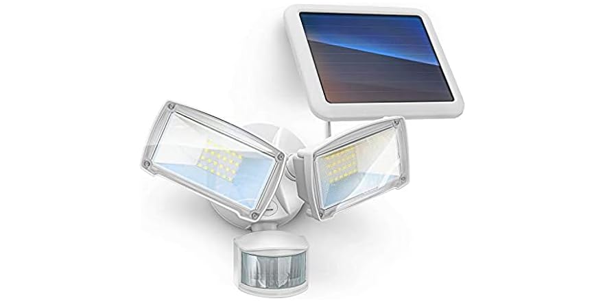 Home Zone Security Motion Sensor Outdoor Light (6000K LED), White