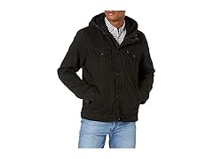 Levi's Men's Black Military Jacket (S)