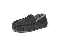 Kid's Deer Stags Kids Slipper Grey (13)
