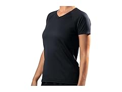 Kanu Surf Women's Black Rashguard (XXL)
