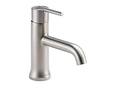 DELTA Faucet Trinsic Single Hole Bathroom Faucet