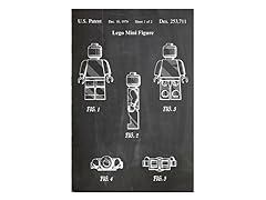 Lego Mini Figure Canvas Wrap (2 Sizes)