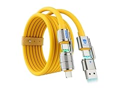 Magic 4-in-1 Multi USB-C Fast Charge 240W Charging Cable 4.8FT