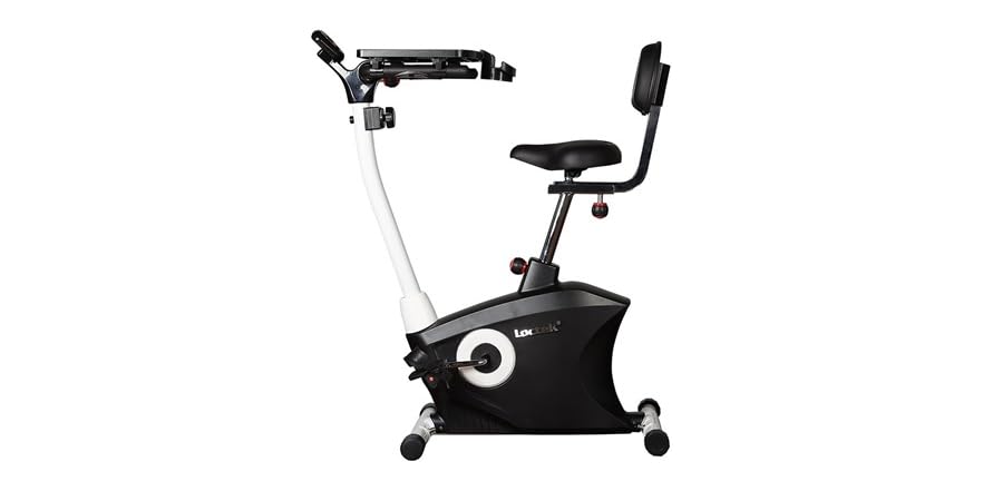 loctek u1 under desk bike upright stationary foldable exercise bike