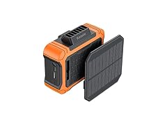 Koonie Waist Clip Fan with Solar Panel