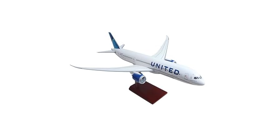 SkyMarks United 787-9 1/100 Scale Model Airplane