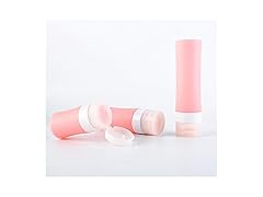 nan Axgo Portable Travel Bottles Set, Leak Proof Squeez