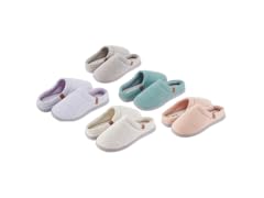 Floopi Womens Sydney Ribbed Knit Clog Slipper