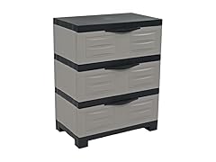 Sunnydaze 29.5" H 3-Tier Storage Cabinet