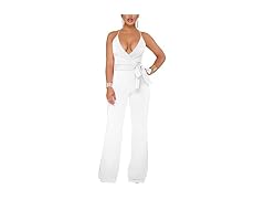Aro Lora (XXL) Women's Sexy V Neck White