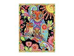 Colorful Expresions Owl and Baby by Night 300XL Piece Puzzle