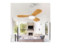 KBZZ 36" Ceiling Fan w/ Light & Remote