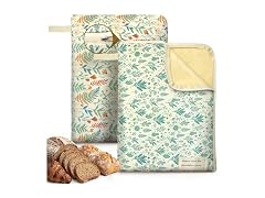 Uoxfill Beeswax Bread Bags, 2-Pack