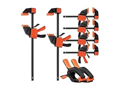 LYAFNG AAP-Tool-128 Bar Clamps 8-Pack