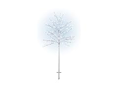58"H Indoor/Outdoor Frosty Christmas Snowflake Tree