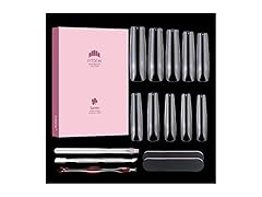 500pcs Extra Long Square Nail Tips