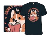 Easily Distracted by Corgis and Books