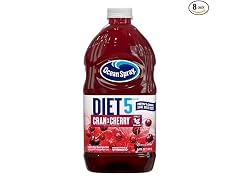 Ocean Spray Diet Cran Cherry 64 oz 8 Pack