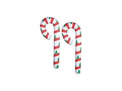 2 JUMBO Inflatable CANDY CANES/44in Viny