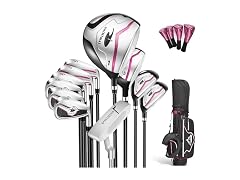 UNIHIMAL BC6275260565996 golf club set (Black Pink) (Open Box)