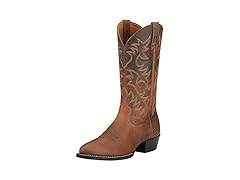 Ariat Heritage Roper Toe Western Men's Boots Wide