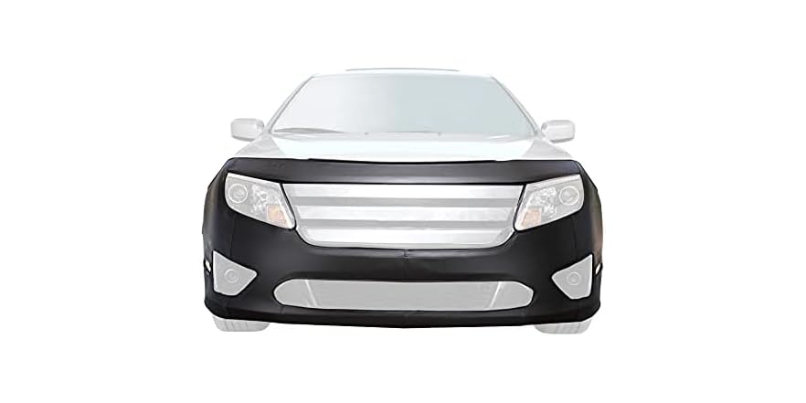 LeBra Front End Mask / Bra For 2009-2010 Toyota Corolla S And XRS - Black Vinyl