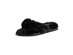 Dearfoams Women's Marie Furry Slippers