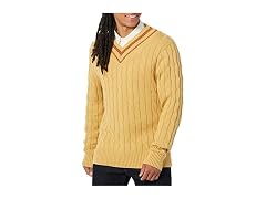 Amazon Essentials Men (XXL) V-neck Cable Sweater