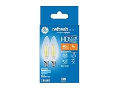 GE Lighting 31741 Refresh HD Decorative LED Light Bulbs