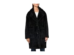 BOSS Catedy MidLength Teddy Coat