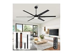 Conciseer 60in Ceiling Fan 5CCT Remote
