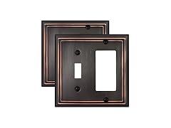 Combination Metal Wall Plate