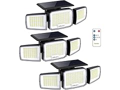 DAMINY Solar Security Light with Radar Motion Sensor