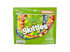 SKITTLES Sour Chewy Candy, Share Size, 13.7 oz.