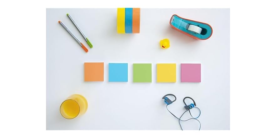 Post-it Super Sticky Notes, Assorted Sizes, 13 Pads
