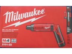 Milwaukee 2101-22 M4™ 1/4" Hex Screwdriver Kit