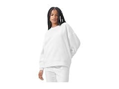 Florence By Mills Women (XS) Cozy Sweatshirt White