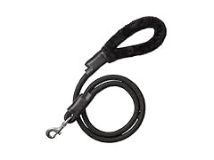 Plush Dog Leash w/Sherpa Handle, 5ft