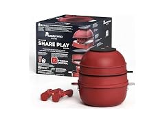 Bergner 11-Piece Non-Stick Cookware Set Red