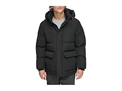 Levis Mens Quilted Puffer Parka Jacket