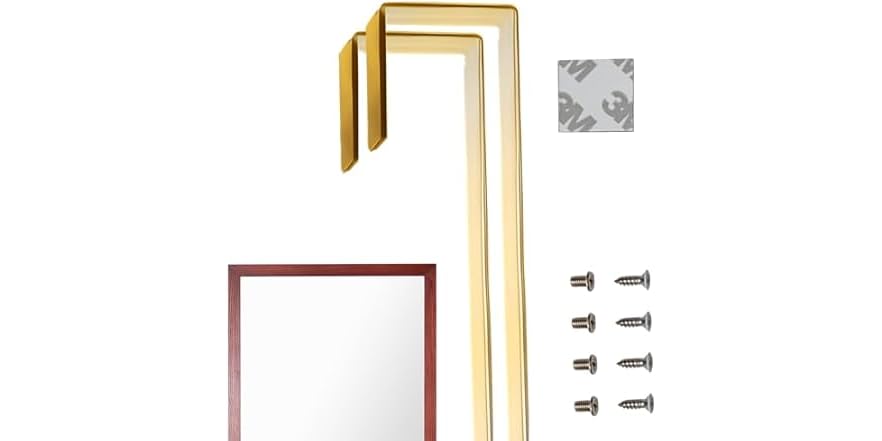 Gold Giant XL Set of 2 Mirror Brackets